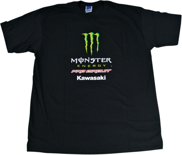 Pro Circuit Team Monster T-Shirt - Black - Large PC0126-0230