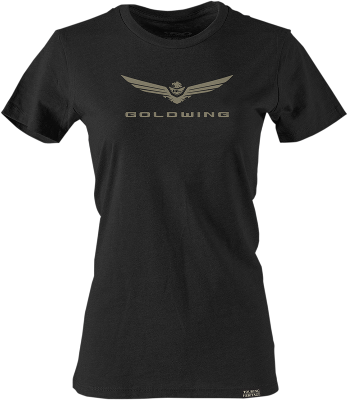 Factory Effex Women'S Goldwing 2 T-Shirt - Black - Medium 25-87852