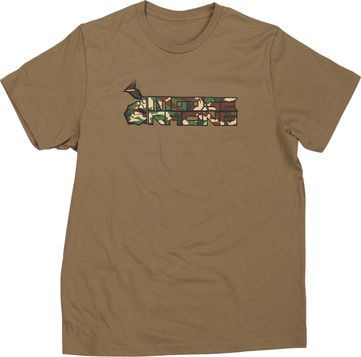Moose Offroad Youth Camo T-Shirt - Tan - Large 3032-3688