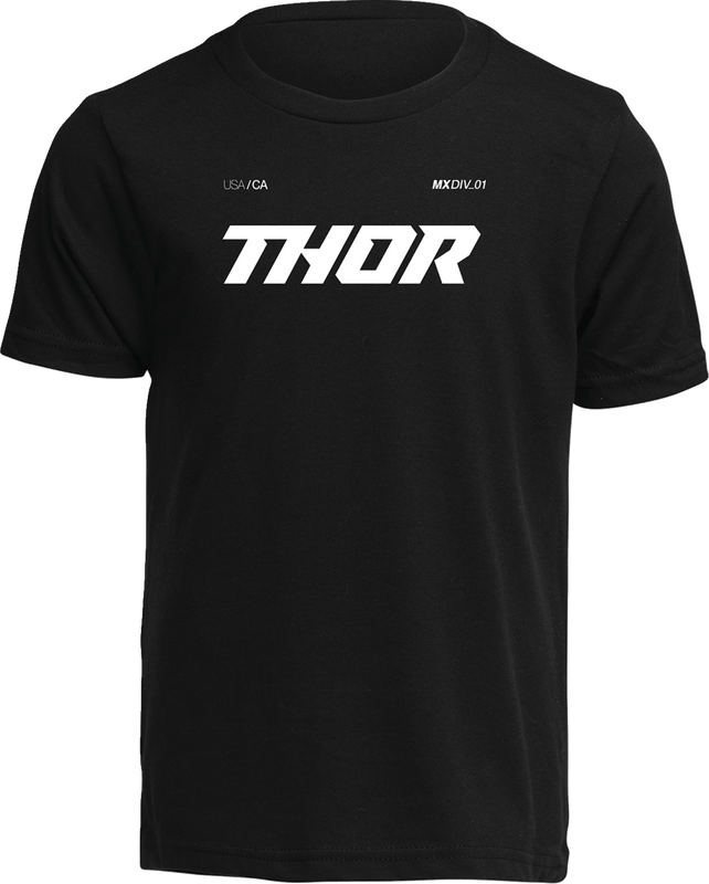 Thor Youth Brave T-Shirt - Black - Medium 3032-3878