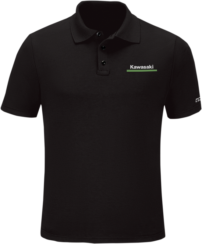 Factory Effex Kawasaki Polo Shirt - Black - 2Xl 25-85108