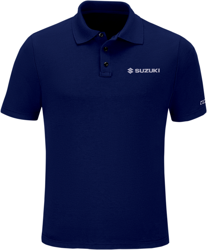 Factory Effex Suzuki Polo Shirt - Navy - Medium 25-85402