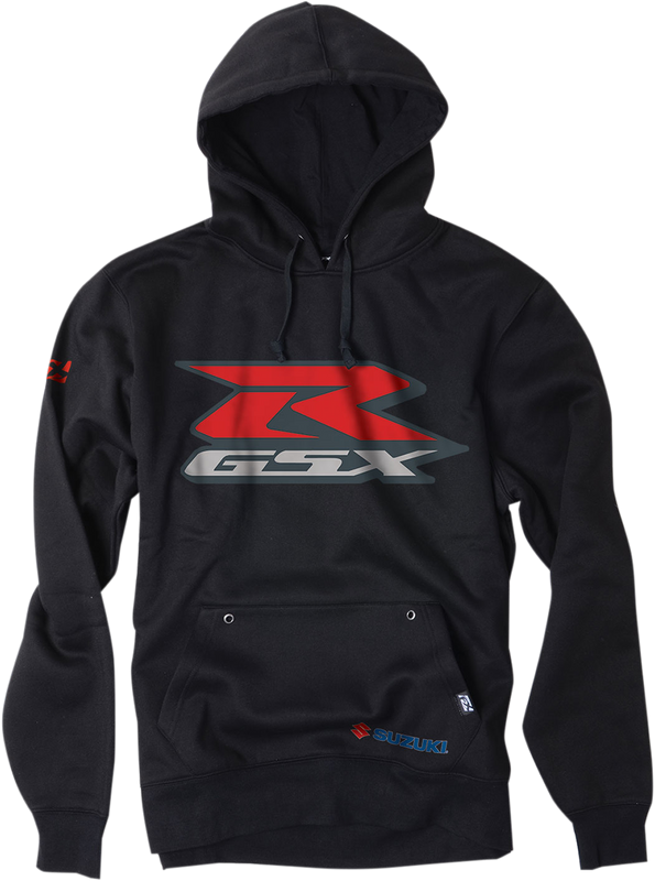 Factory Effex Suzuki Gsx-R Pullover Hoodie - Black - Medium 15-88410