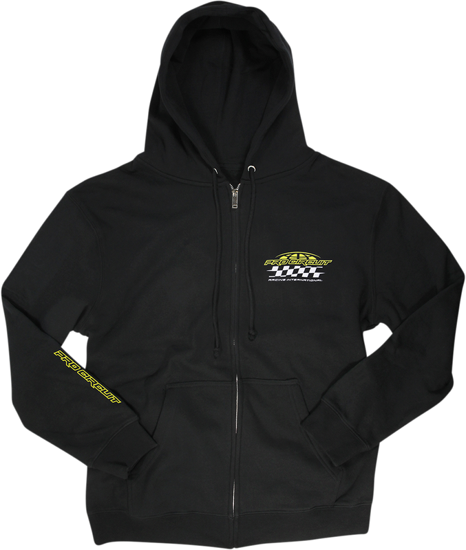Pro Circuit Racer Zip Hoodie - Black - Medium 6511920-020