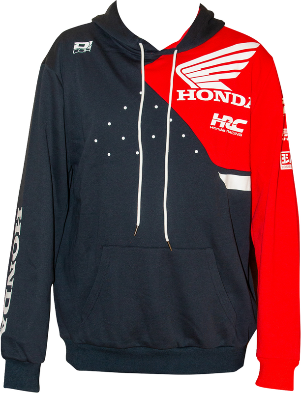 D'Cor Visuals Honda Team2 Sweatshirt - Navy - Large 85-220-3