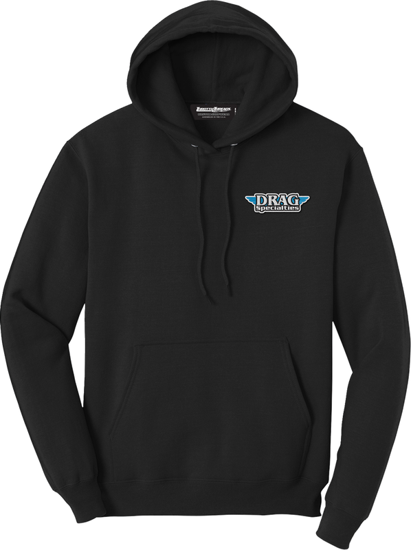 Throttle Threads Drag Specialties Hoodie - Black - Xl DRG29PC78HBKXR
