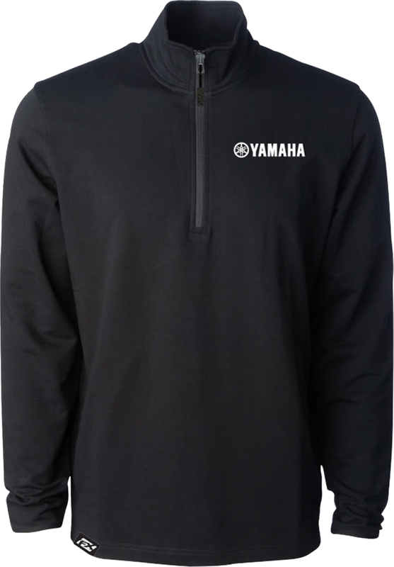 Factory Effex Yamaha Performance Quarter-Zip Sweatshirt - Black - Medium 29-85222