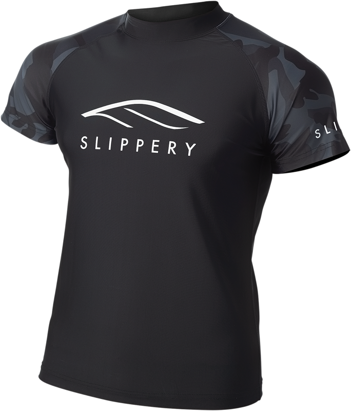 Slippery Rashguard - Short-Sleeve - Black/Camo - Xs 3250-0135