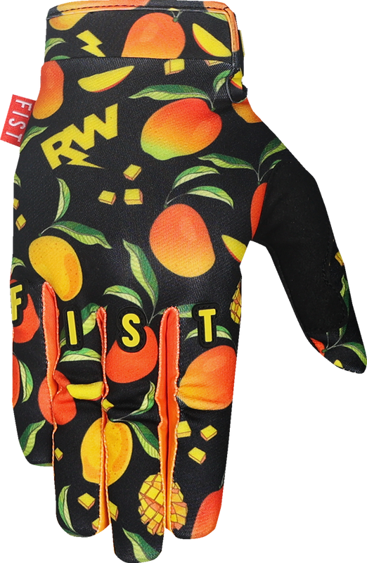 Fist Handwear Strapped R-Willy Red Label Mango Madness Gloves - 2Xs F-GS-01521-XXS