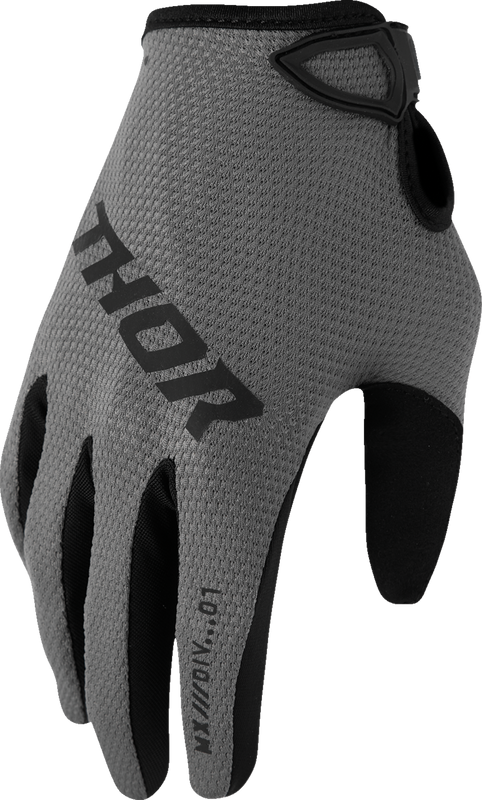 Thor Women'S Ridemode Static Gloves - Gray - Small 3331-0300
