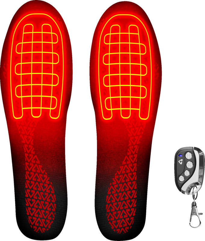 Gerbing Heated Clothing 3V Rechargeable Heated Insoles With Remote - Large/Xl GER-INS-3V-L-XL