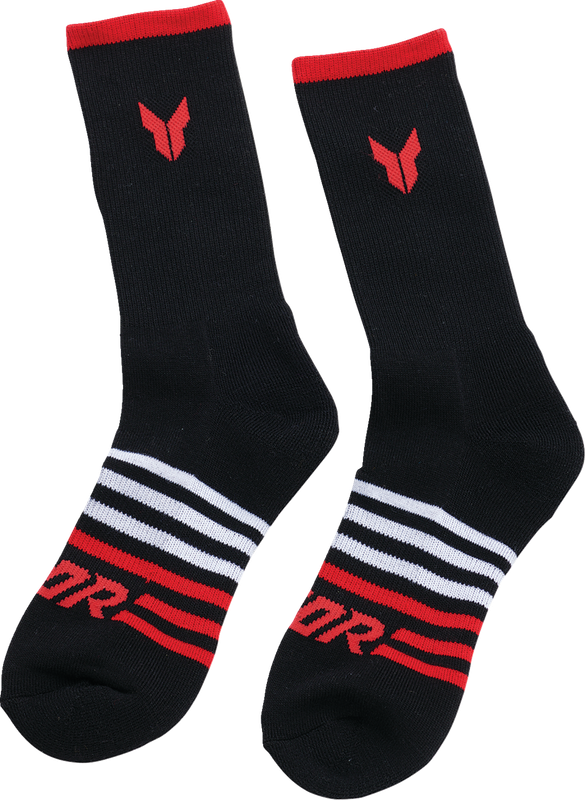 Thor Crew Socks - Black - Small/Medium - 3 Pack 3431-0856
