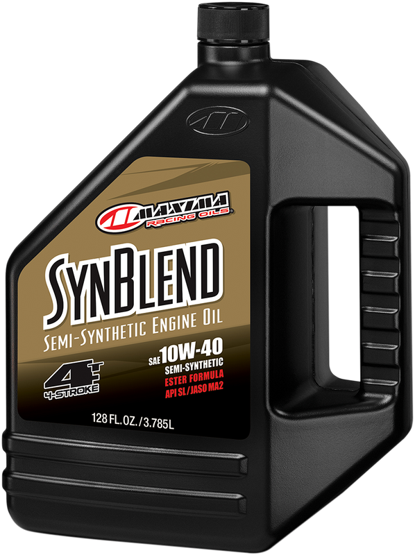 Maxima Racing Oil Synblend Semi-Synthetic Oil - 10W-40 - 1 U.S. Gal. 349128B