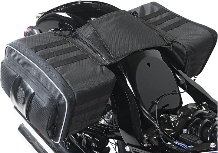 Nelson Rigg Road Trip Saddlebags - Black NR-400