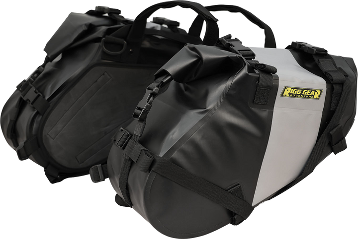 Nelson Rigg Hurricane Dual Sport Saddlebags - Black/Gray SE-4014
