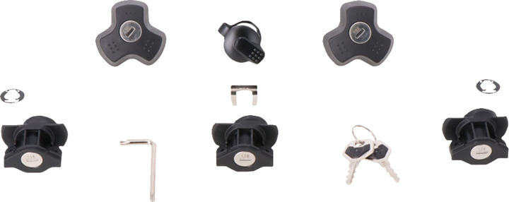 Sw-Motech Dusc Lock Set - 3 Locks + 1 Trax Lock Set + 2 Anti-Theft Devices LOC.00.745.10200