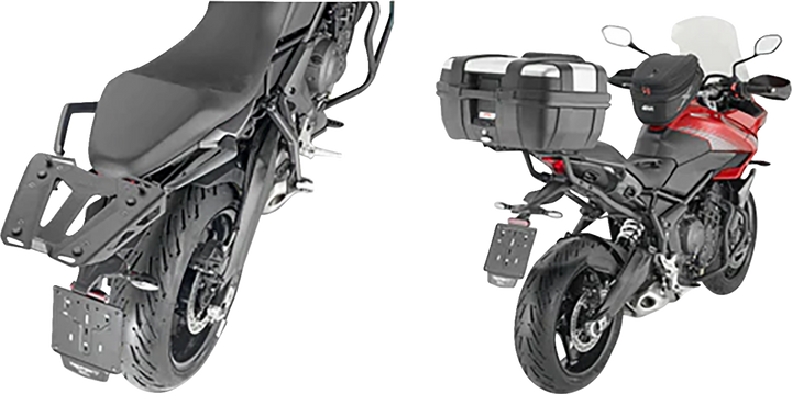Givi Rear Luggage Rack - Side Arms - Tiger 660 6421FZ