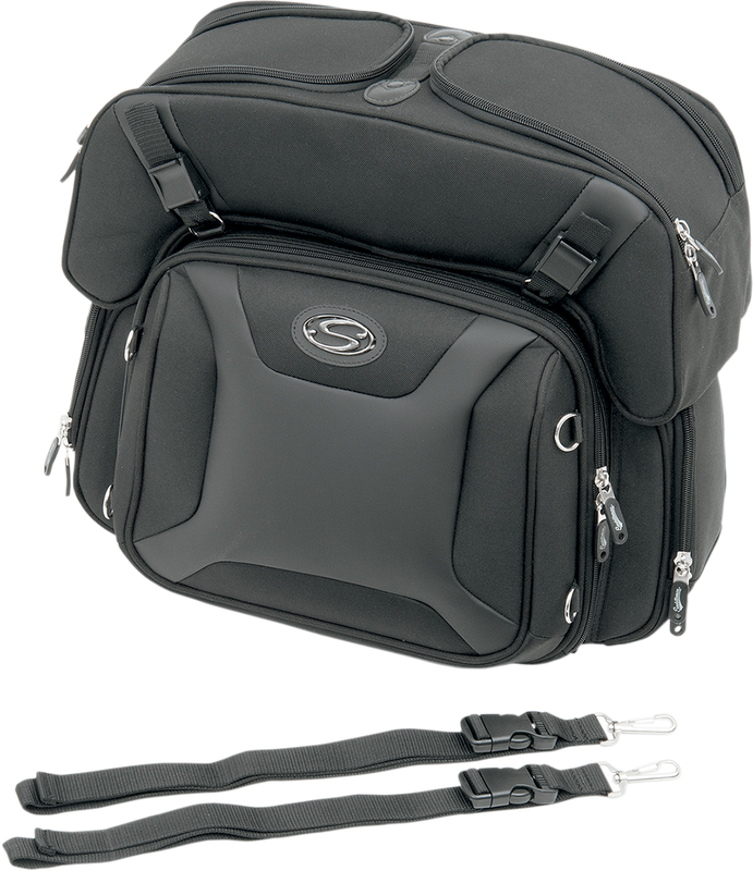 Saddlemen Ftb2500 Sport Sissy Bar And Combo Bag 3515-0141