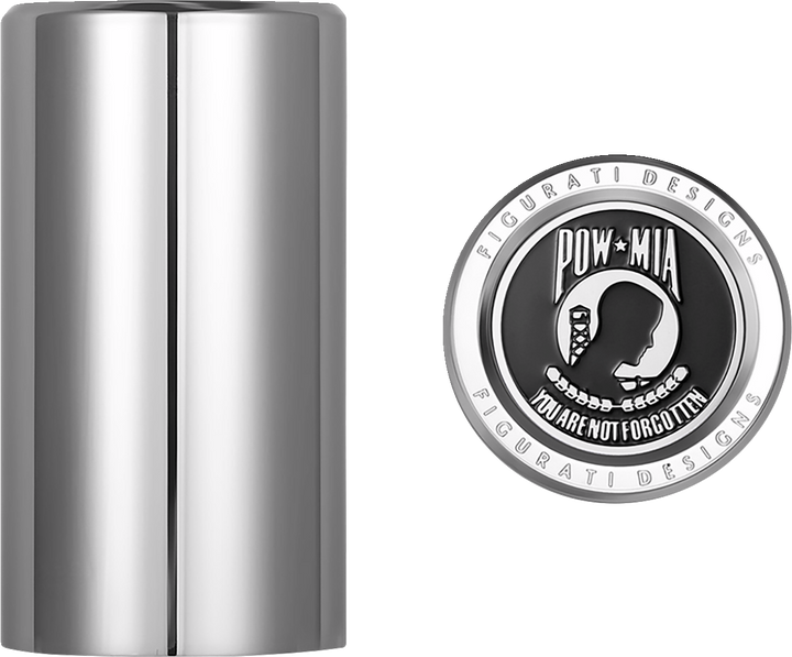 Figurati Designs Docking Covers - Pow Mia - Long - Silver FD50-DC-2545-SS