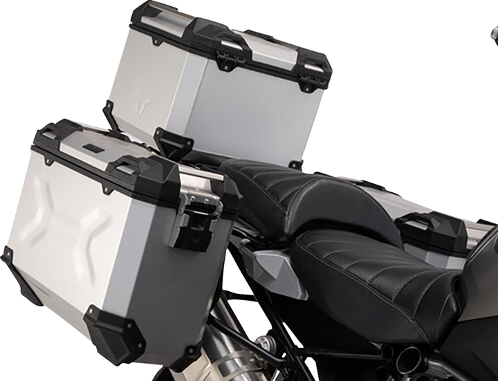Sw-Motech Adventure Luggage System - Silver - Bmw R 1250Gs Adventure '18 ADV.07.664.75100/S