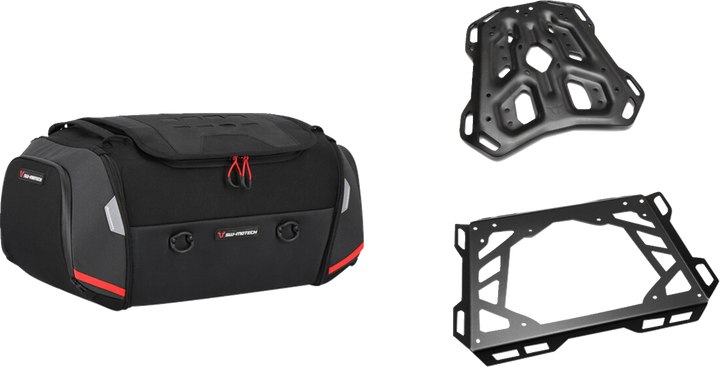 Sw-Motech Rackpack Tail Bag System - Black - Suzuki Vstrom 800 '23-'24 GPT.05.845.30000