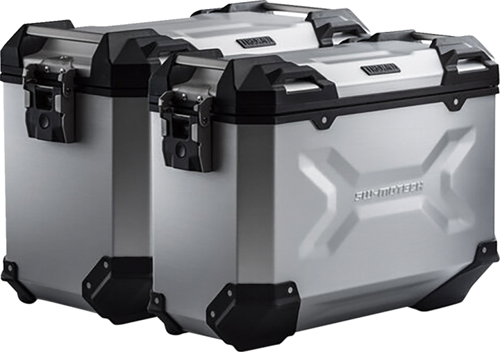 Sw-Motech Trax Adv Aluminum Case System - Silver - Bmw R 1200 '04-'13 KFT.07.311.70000/S