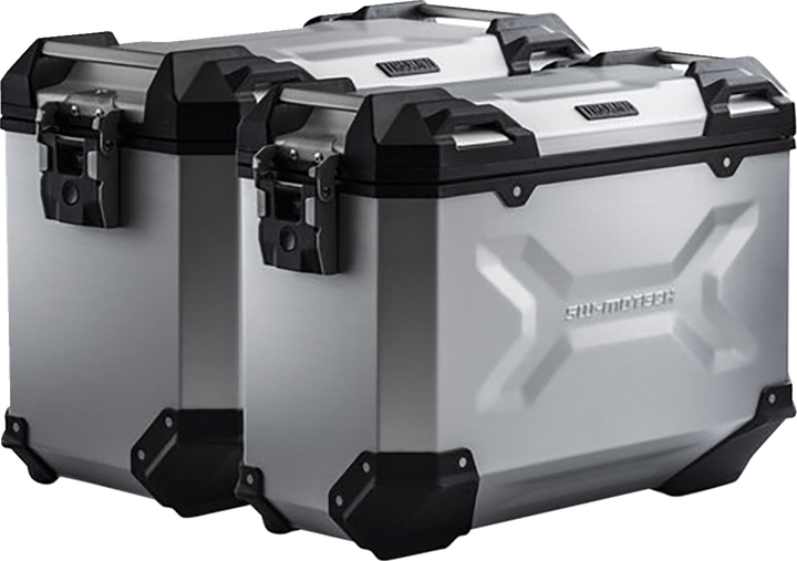 Sw-Motech Trax Adv Aluminum Case System - Silver - Yamaha Super Tenere 1200 '10-'20 KFT.06.145.70001/S
