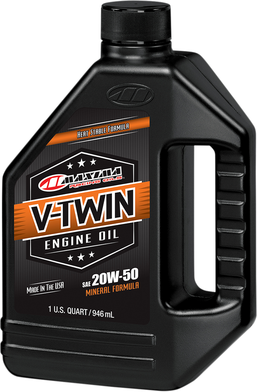 Maxima Racing Oil V-Twin Oil - 20W-50 - 1 U.S. Quart 30-06901