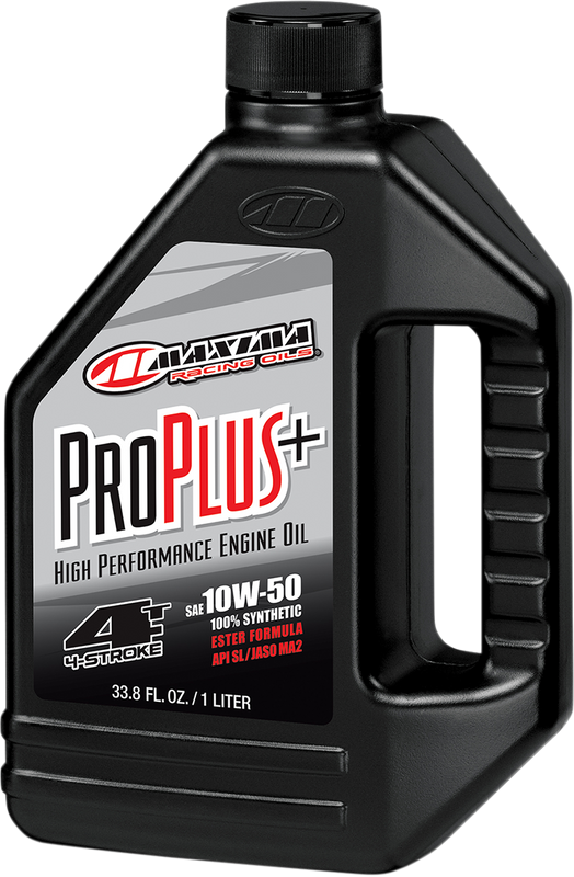 Maxima Racing Oil Pro Plus+ 4T Oil - 10W50 - 1L 30-19901