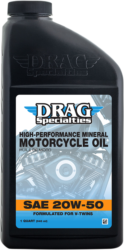 Drag Specialties Oil Engine Oil - 20W-50 - 1 Us Quart 3601-0773