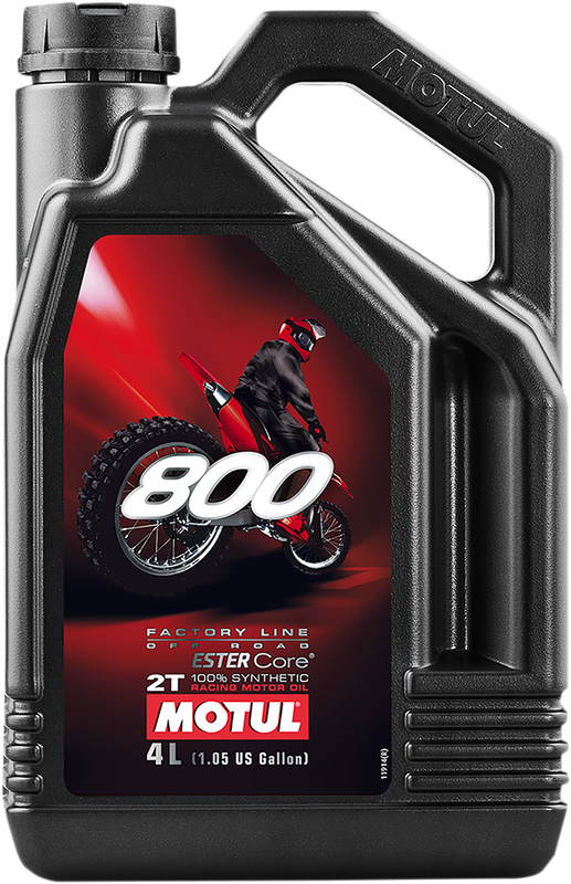 Motul 800 2T Off-Road Synthetic Oil - 4L 104039