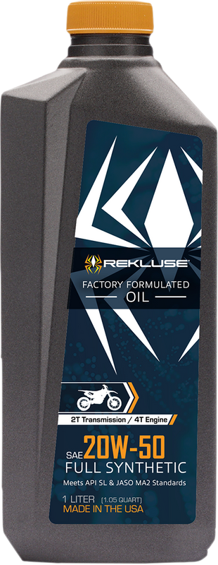 Rekluse 2T Trans/4T Engine Oil - 20W-50 RMS-1099002