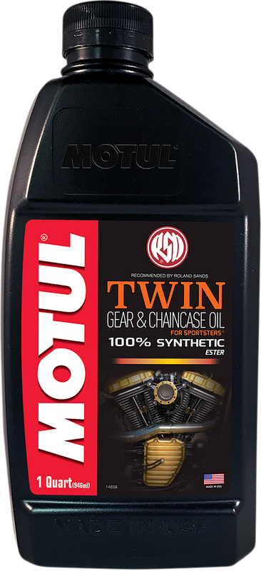 Motul V-Twin Synthetic Gear & Chaincase Oil - 1 U.S. Quart 108063