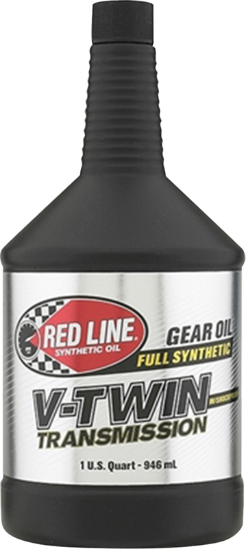 Red Line Synthetic Oil V-Twin Transmission Oil With Shockproof - 1 Us Quart 42804