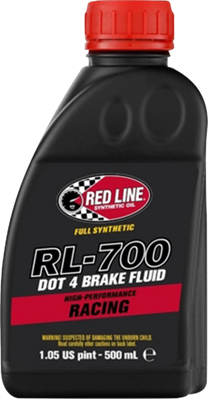Red Line Synthetic Oil Dot 4 Racing Brake Fluid - 500 Ml 90405