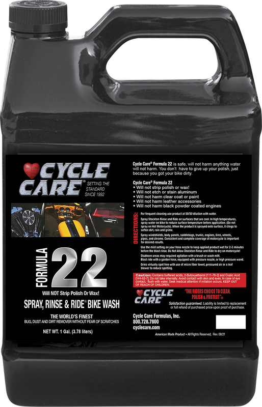 Cycle Care Formulas Formula 22 Spray & Ride - 1 U.S. Gal. 22128