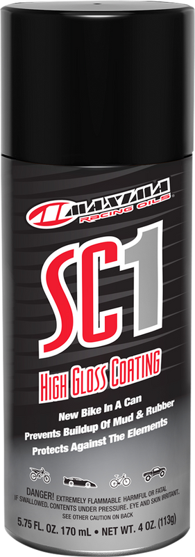 Maxima Racing Oil Sc1 Detailer - 4 Oz. Net Wt. - Aerosol 78904