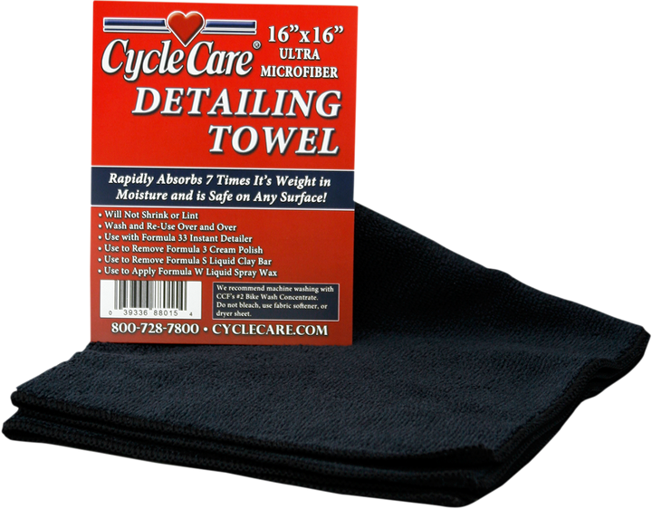 Cycle Care Formulas Micro Fiber Towel 88015
