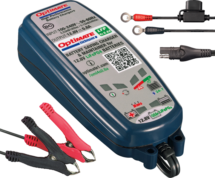 Tecmate Battery Charger/Maintainer - Lithium TM471