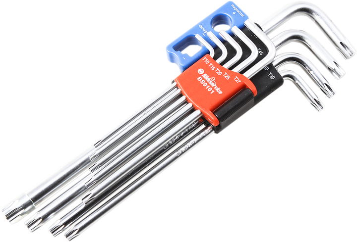 Bikeservice Key Set - Extra Long/Magnetic - Torx BS9101