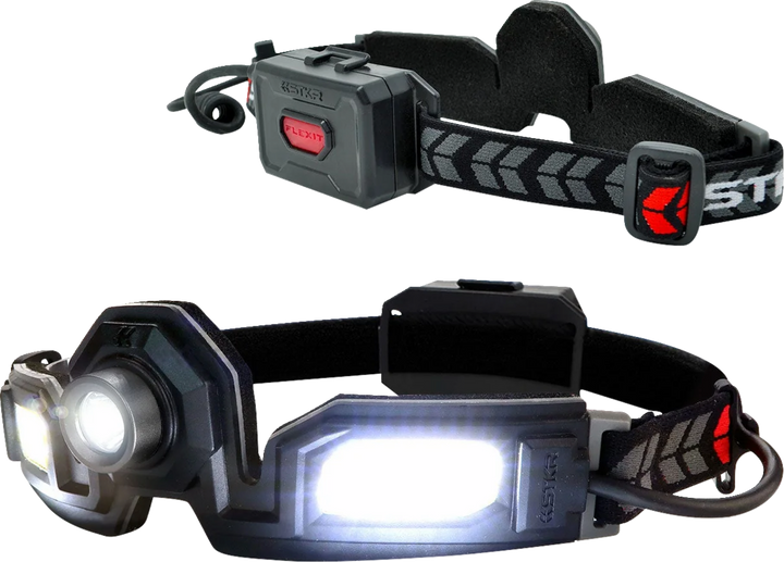 Risk Racing Headlamp - Flexit - Pro 3.0 - Led - 300 Lumens - Multi Functional 14204