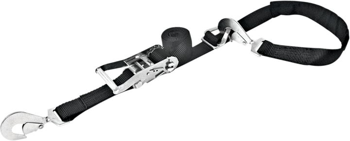 Powertye Mfg. Tie-Down Axle Strap - 2" - Black 35282