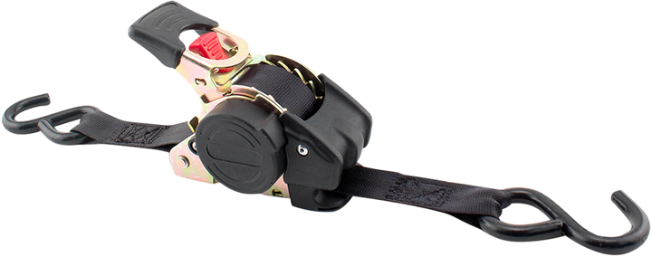 Erickson Retractable Ratchet Tie-Downs - 10' - Black 34415