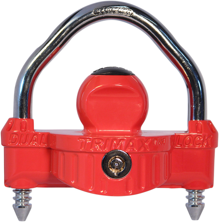 Trimax Coupler Lock - Red - 2 Keys UMAX25D