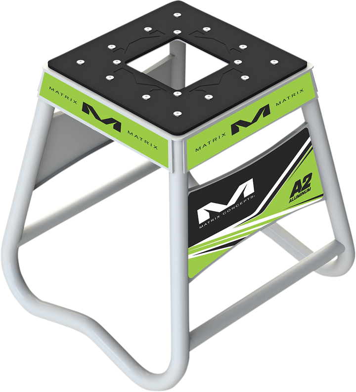 Matrix Concepts,Llc A2 Stand - Aluminum - Green/White A2 105