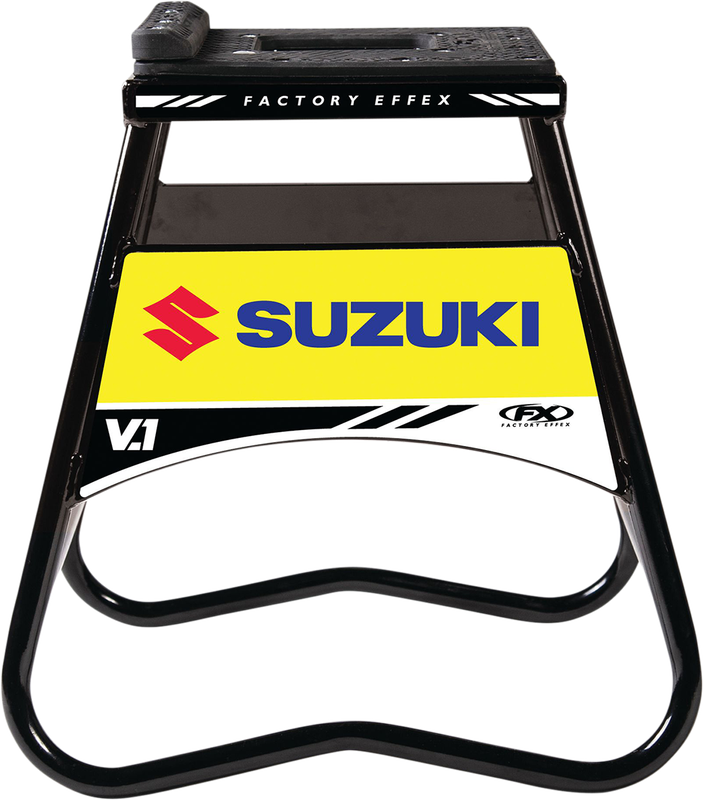 Factory Effex Bike Stand - V.1 - Suzuki - Black/Yellow 24-45400