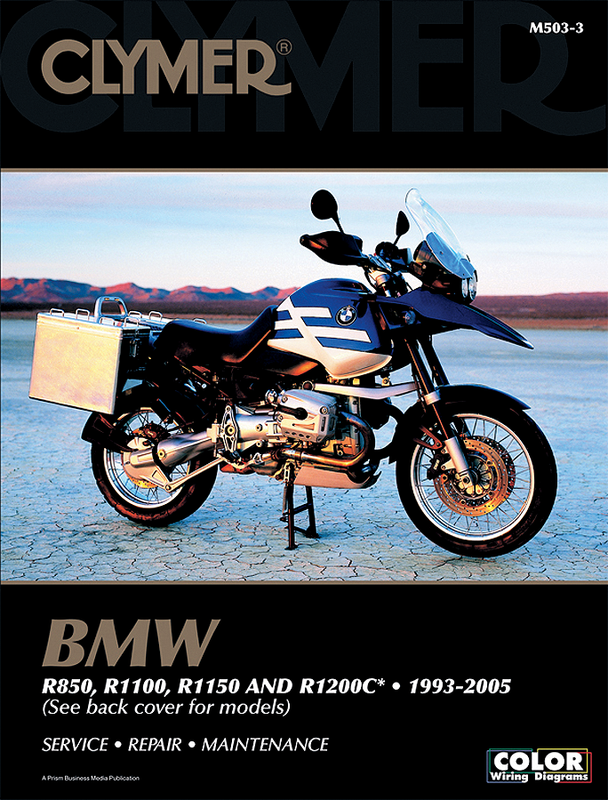 Clymer Manual - Bmw - R850 / R1100 / R1150 / R1200C CM5033