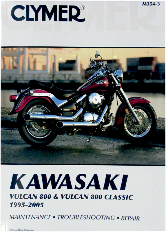 Clymer Manual - Kawasaki - Vn800 Vulcan Classic CM3543