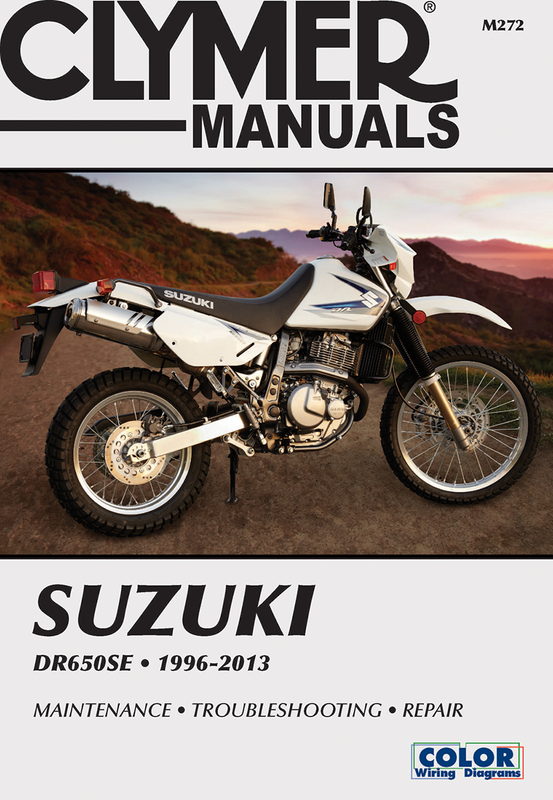 Clymer Manual - Suzuki - Dr650 Se '96-'19 CM272