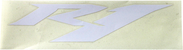 Factory Effex R1 Decal - White - 12" 17-94216